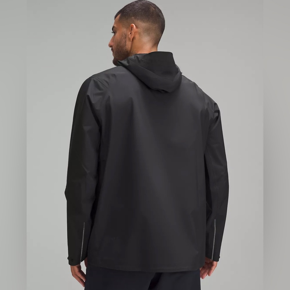 Lululemon Waterproof Full-Zip Rain Jacket men’s size xs s L - Picture 3 of 9